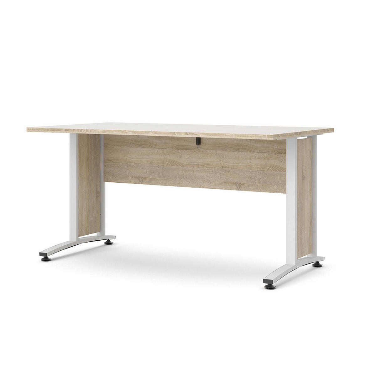 SCHREIBTISCH Eiche Dekor - Eiche Wotan, Holzwerkstoff (80/150/74cm) - ebuy24
