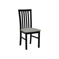 STUHL Milano I, Holzfarbe: Schwarz - Schwarz/Grau, Holz (43/93/40cm) - MIRJAN24