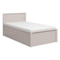BETT 120/200 Soren Kaschmir - Beige, Holzwerkstoff (120/200cm) - Petits-meubles