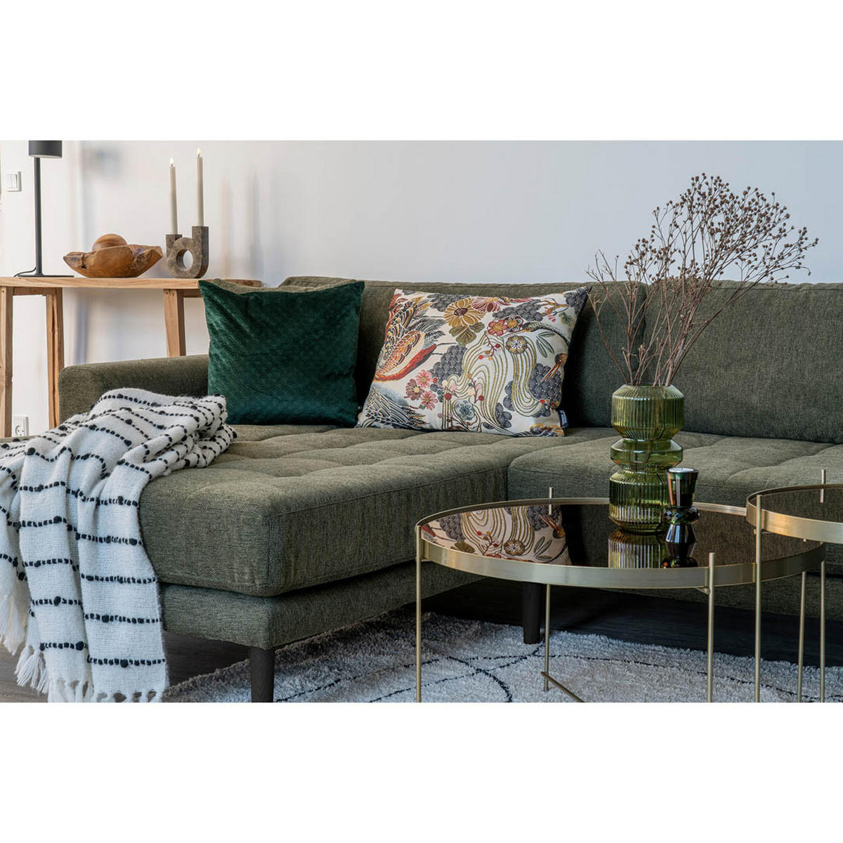 ECKSOFA grün - Grün, Textil (290/170cm) - ebuy24