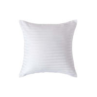 KISSENBEZUG Damast, Ägyptische Baumwolle, Fadendichte 330 - Weiß, Textil (40/40cm) - Homescapes