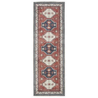 TEKAŠKI prt George večbarvna/modra 80x240 cm - modra/večbarvno, umetna masa (80/240cm) - benuta