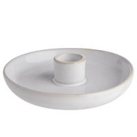 KERZENHALTER Peaceful - Creme, Keramik (16/2.5/16cm) - Butlers