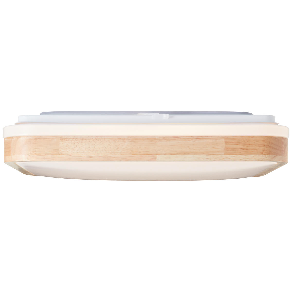 DECKENLEUCHTE Tumeo G99791/75 - Weiß, Holz (39/39/8cm) - Brilliant