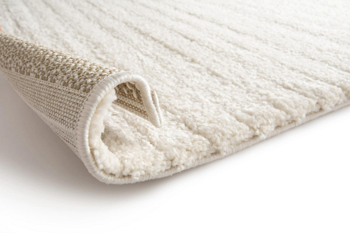 TEPPICH Design Relief-Effekt beige - Beige, Textil (160/230cm) - AFK Living