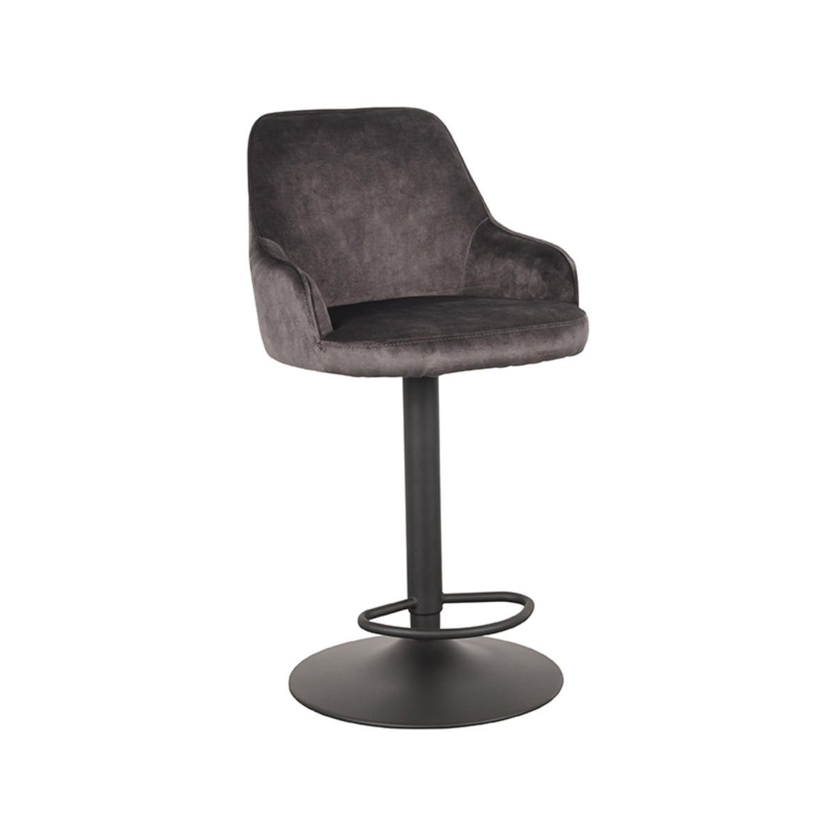 BARHOCKER Fender Grau 42/40/92 cm 2er-Set - Grau, Textil (40/92/42cm) - LABEL51