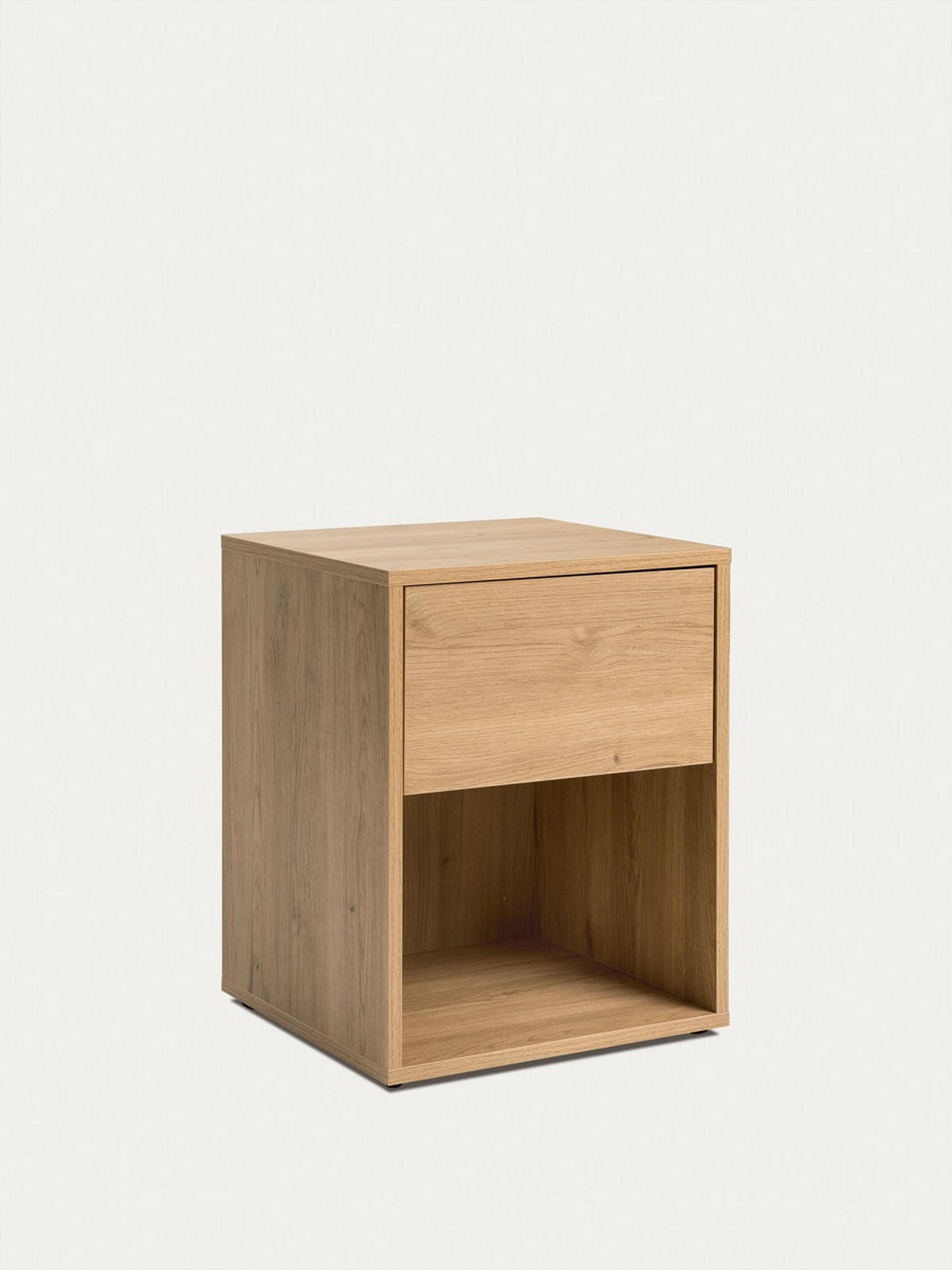 NACHTTISCH Hegas Natur 42 cm x 53.1 cm - Braun, Holzwerkstoff (42/53/40cm) - Kenay Home