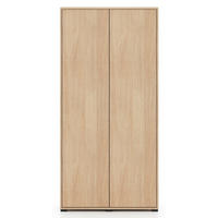 KLEIDERSCHRANK Heggers Mavelie Eicheoptik, 92 cm - Eichefarben, Holzwerkstoff (91.6/189.6/52cm) - Selsey