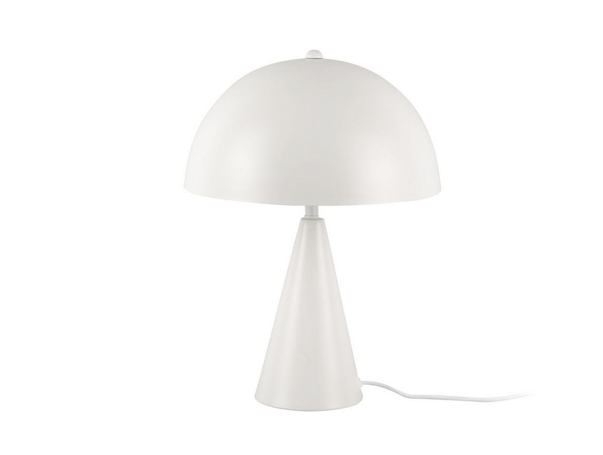 TISCHLAMPE Sublime 25/25/35 cm - Weiß, Metall (25/25/35cm) - Leitmotiv