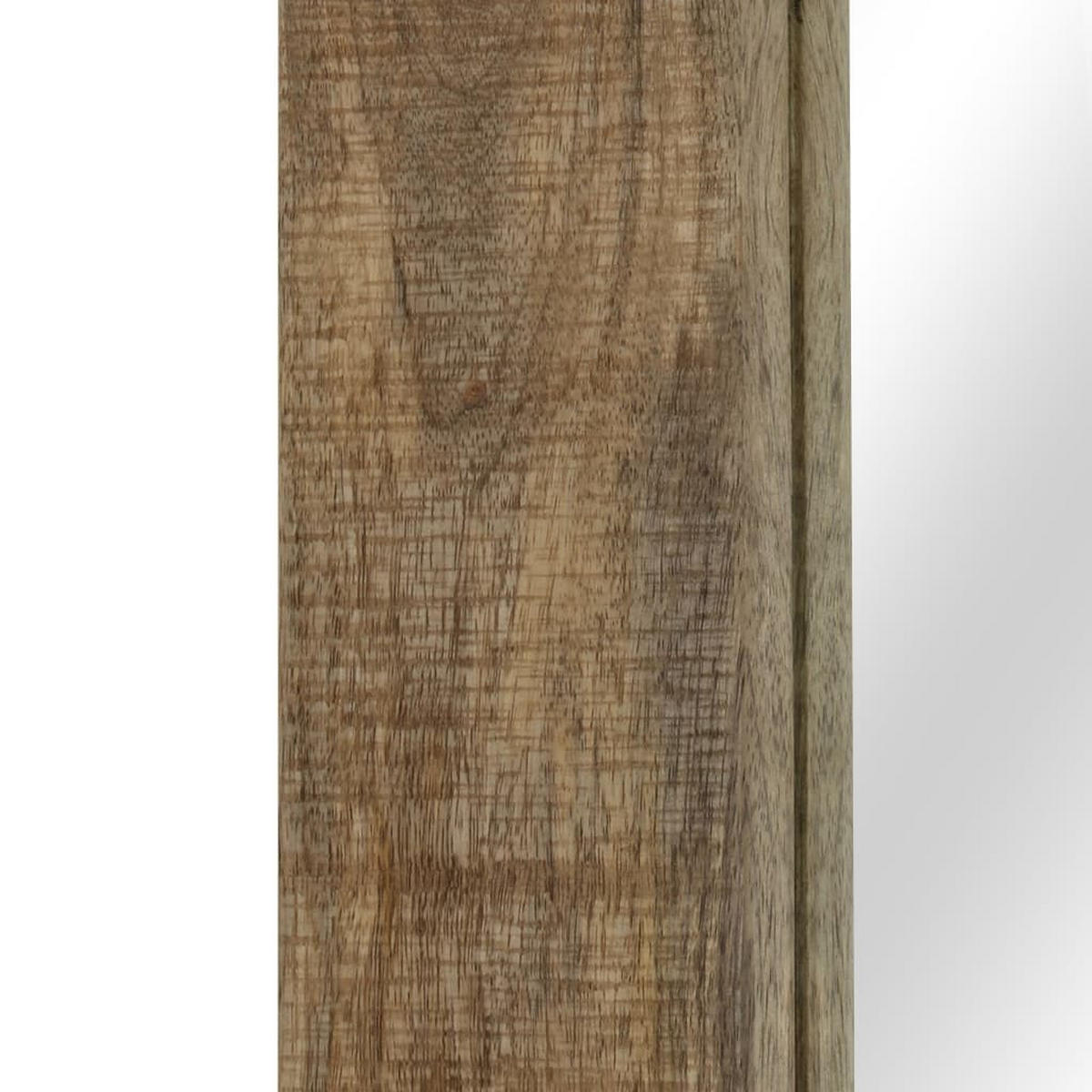 SPIEGEL Mangoholz Massiv 50 x 110 cm - Braun, Holz (50/110/1cm) - furnicato