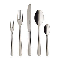 TAFELBESTECK Liam silber 180er Set - Silberfarben, Metall - Villeroy & Boch