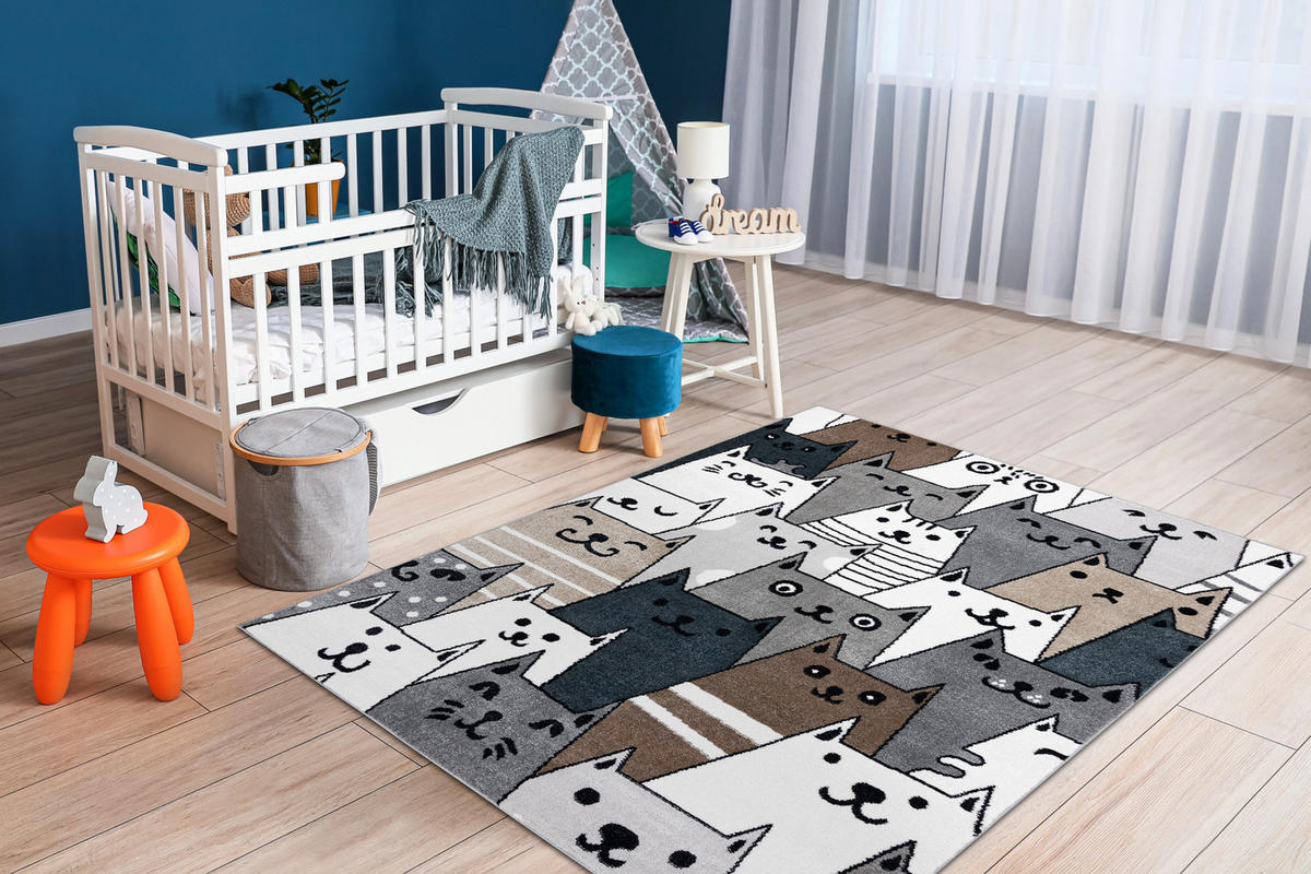 TEPPICH Fun 160/220 cm - Multicolor, Textil (160/220cm) - rugsX