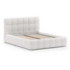 POLSTERBETT Cleo ohne Matratze und Topper, 180x200 cm, Beige - Beige, Textil (180/200cm) - Beautysofa