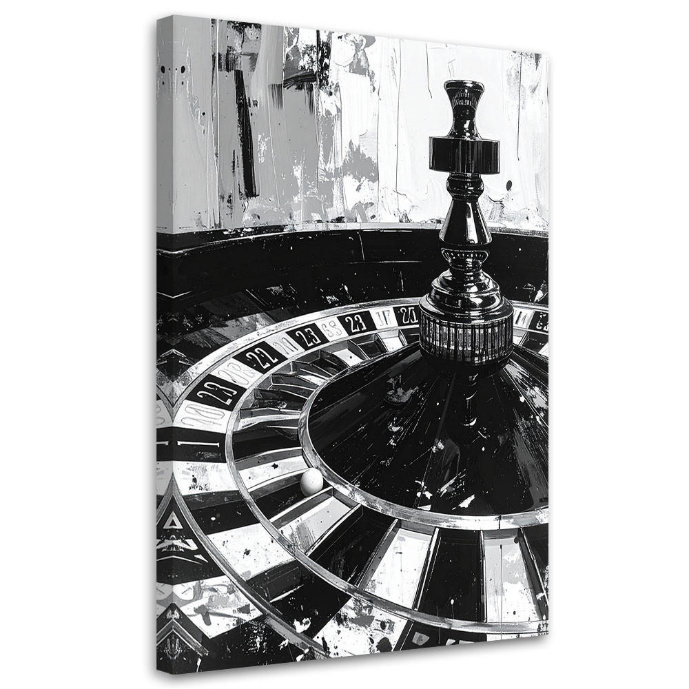 LEINWANDBILD Popkultur 80x120cm - Schwarz, Textil (80/120cm) - Feeby