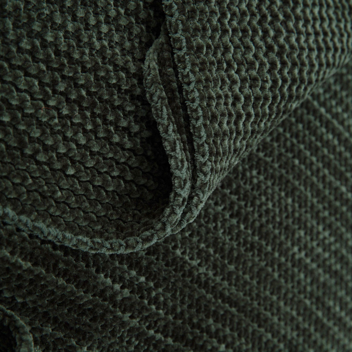 DECKE Chenille grün 130/170 cm - Grün, Textil (130/170cm) - Homla