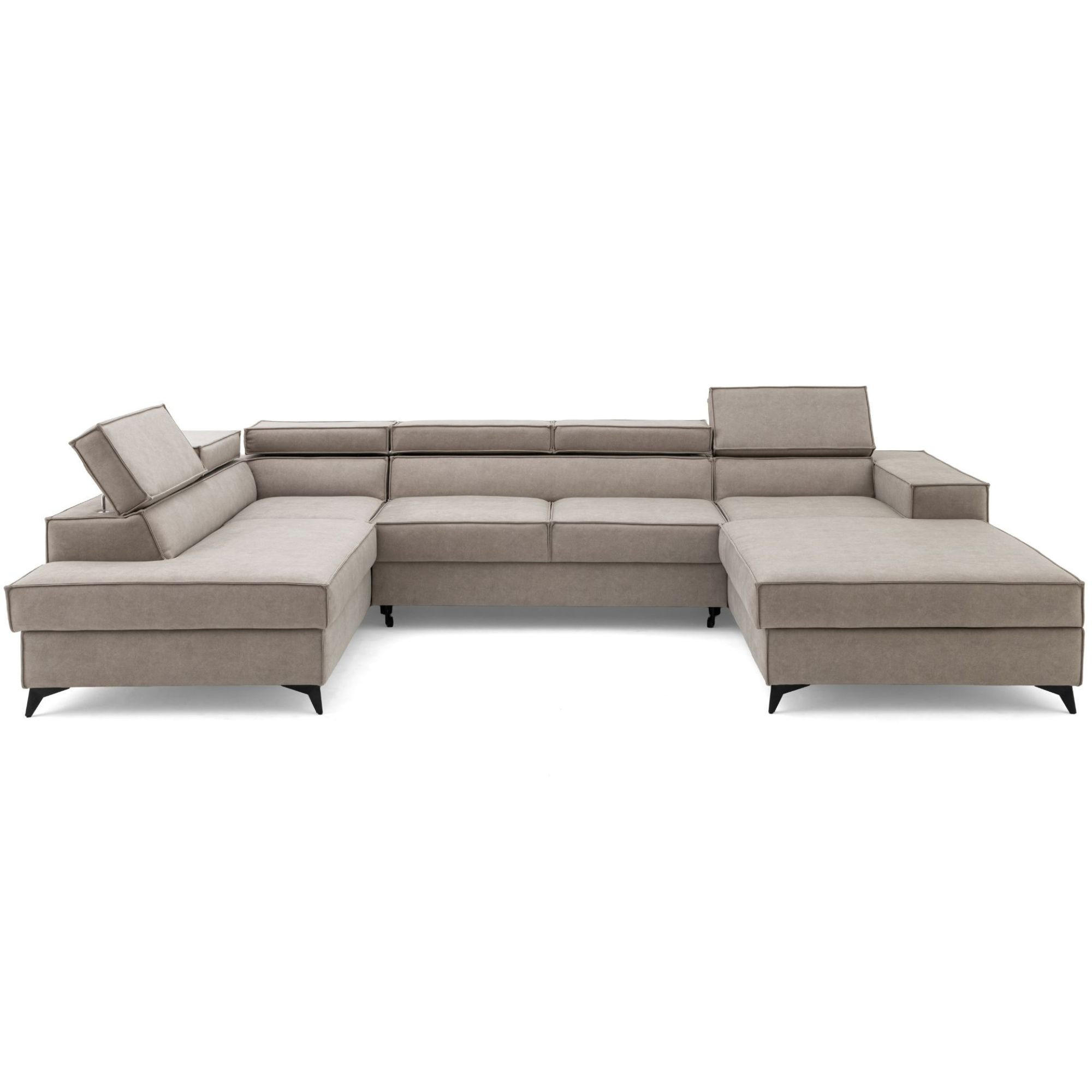 Muffo Ecksofa Creme 340x204 cm