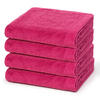 HANDTUCH Lifestyle 4er-Set - Pink, Textil (50/100cm) - Cawoe