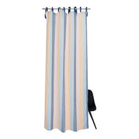 SCHLAUFENVORHANG MIT STREIFEN STROKE Halbtransparent - Multicolor, Textil (130/0.5/250cm) - Tom Tailor