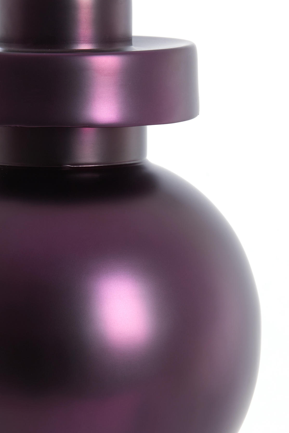 LAMPENSOCKEL Bodiosa Lila 18/18/47 cm - Lila, Metall (18/18/47cm) - Light & Living