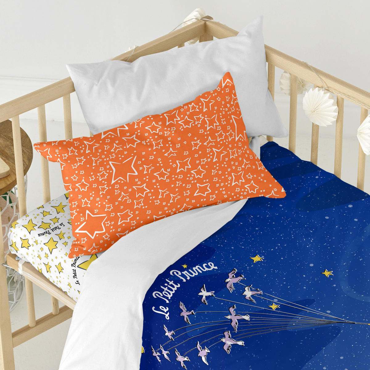 BETTBEZUG 2er-Set teiliges migration 100x120 cm (kinderbett) mehrfarbig - Multicolor, Textil (100/120cm) - Happy Friday