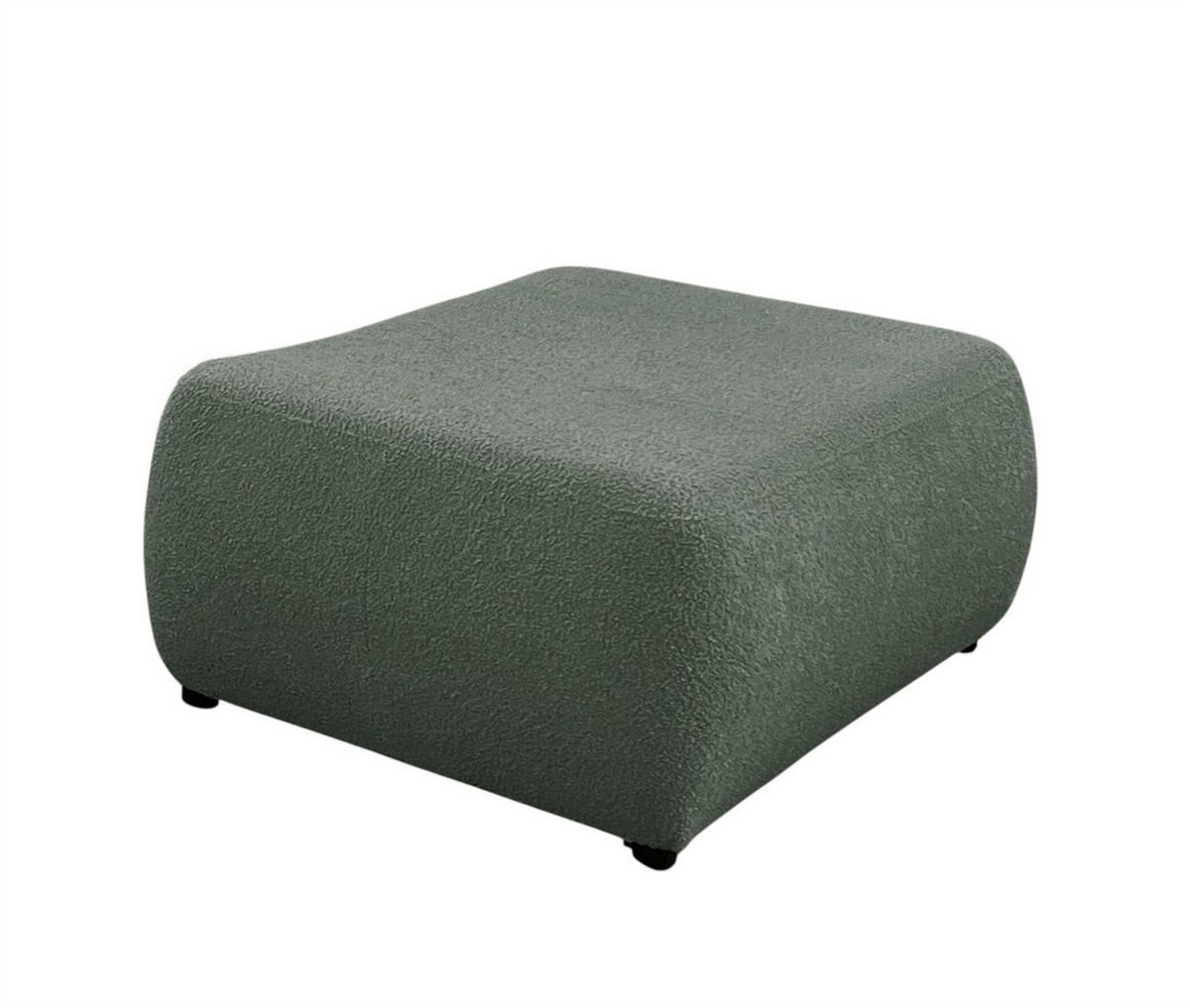 SCHLAFSOFA Anike Inkl. Polsterhocker - Waldgrün, Holzwerkstoff/Textil (240/78/110cm) - Fun Möbel