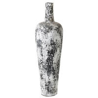 VASE RUBY Schwarz - Schwarz, Keramik (100cm) - J-Line