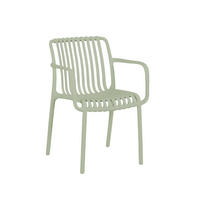 STUHL FÜR DRAUSSEN Ollie Grün 57 cm x 80 cm - Grün, Kunststoff (57/80/61cm) - Klast Home