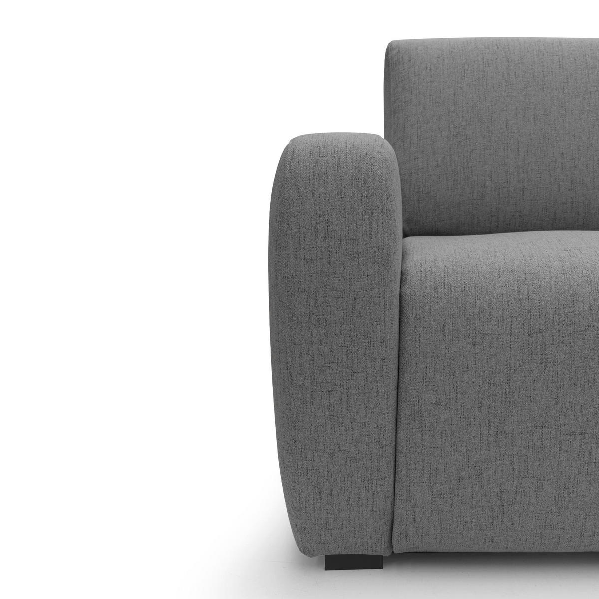 SCHLAFSOFA Duna - Grau, Textil (195/93/100cm) - Divani.store