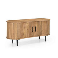 TV-MÖBEL aus Mangoholz 120cm, natürlich - Braun, Holz (120/56/46cm) - Giga Meubel
