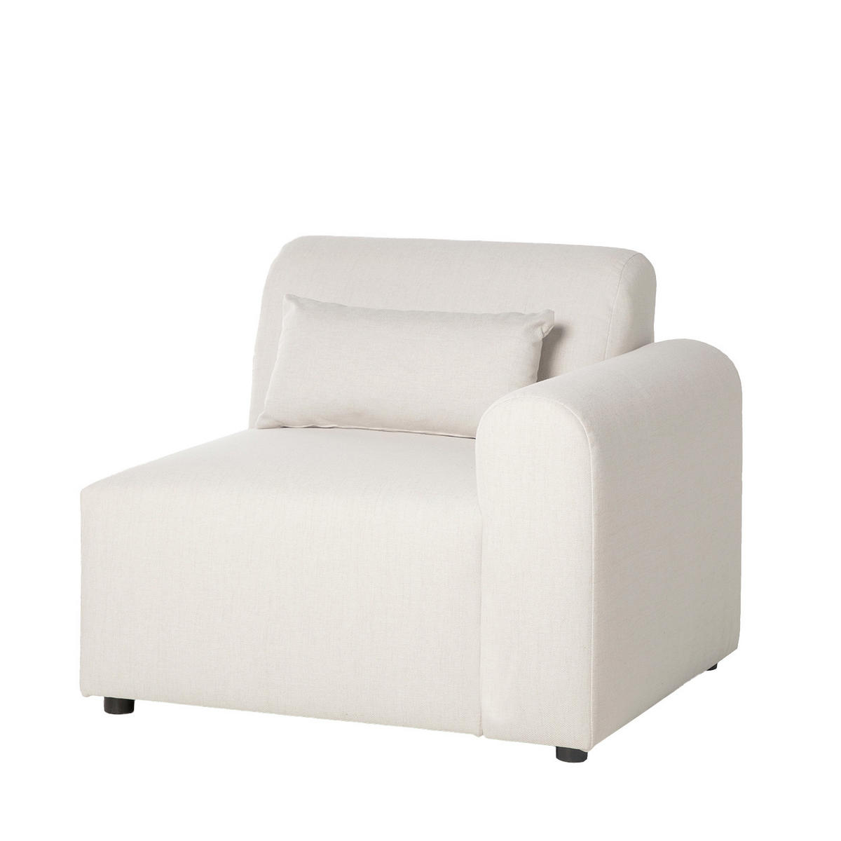 SOFA MODULARES Cillian Beige 100 cm x 87 cm - Beige, Textil (100/87/90cm) - Klast Home