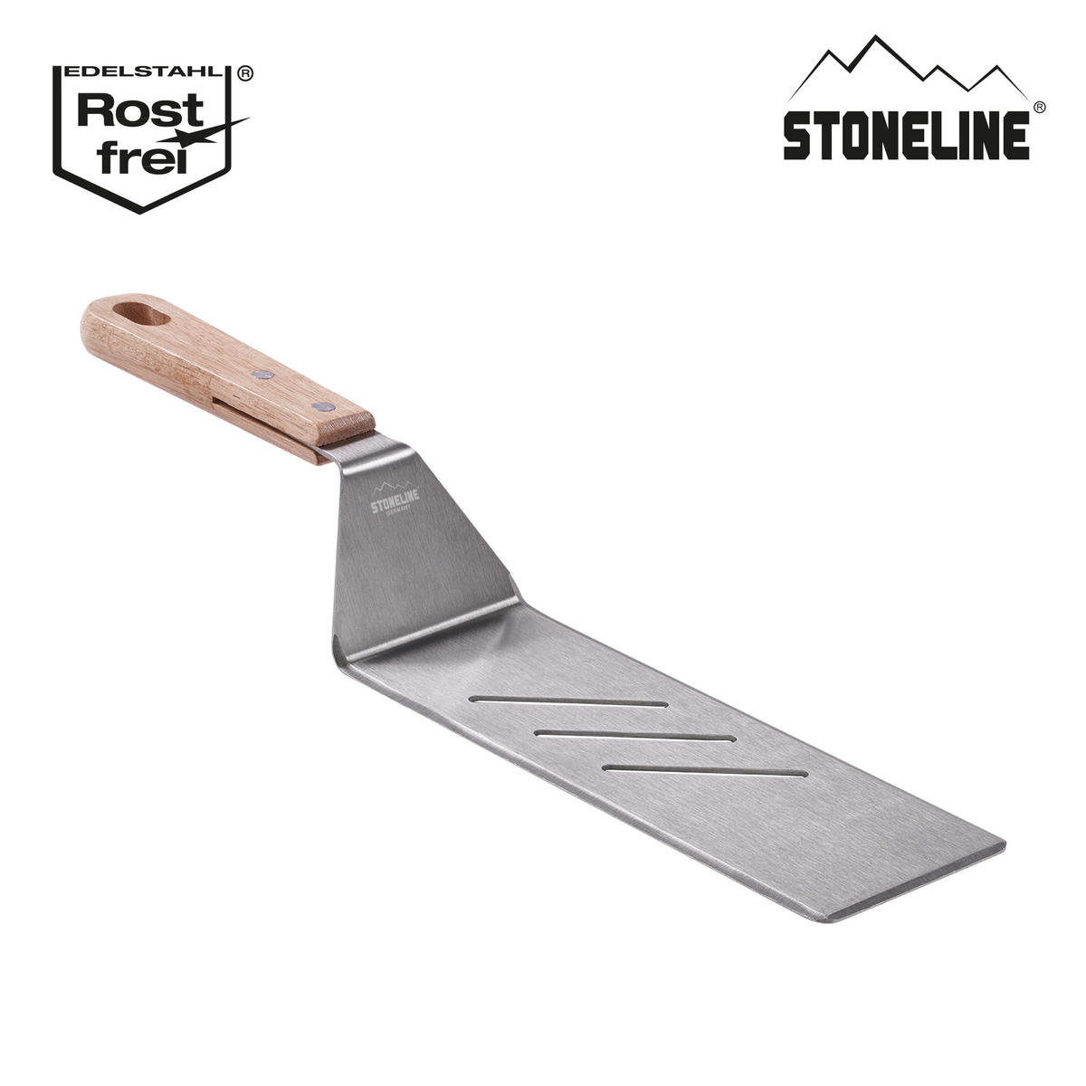 BURGER Smasher Set 3 teilig - Grau, Metall (20/13/36.7cm) - Stoneline