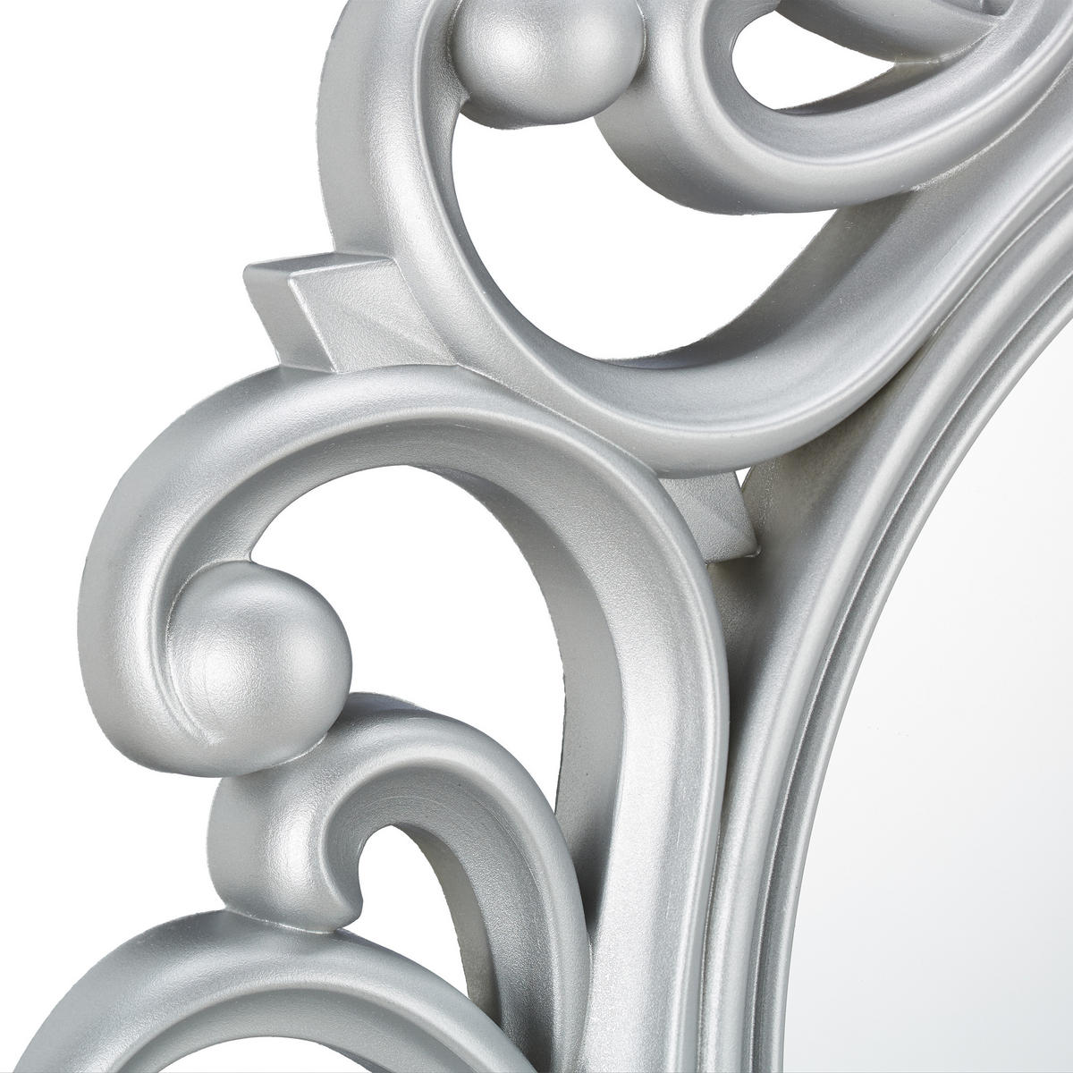 WANDSPIEGEL - Multicolor, Glas/Wellpappe (50/50/3cm) - Relaxdays