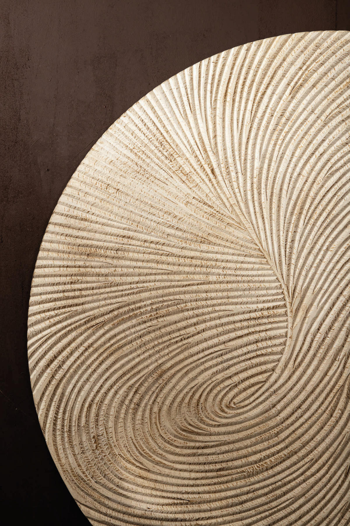 WANDPANEEL Wiktor Weiß 120/2.5/120cm - Weiß, Holz (2.5/120/120cm) - PTMD Collection
