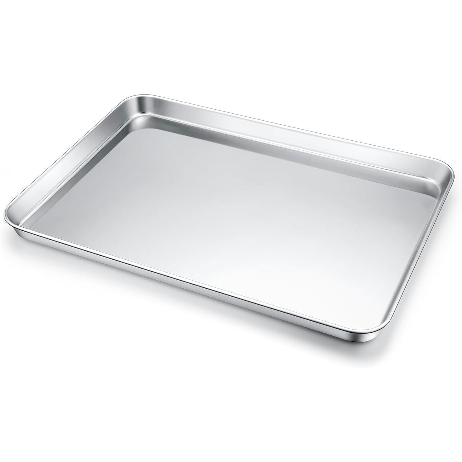 BACKBLECH Edelstahl 40,5 x 30,5 cm - Silberfarben, Metall (30.5/2.5/40.5cm)