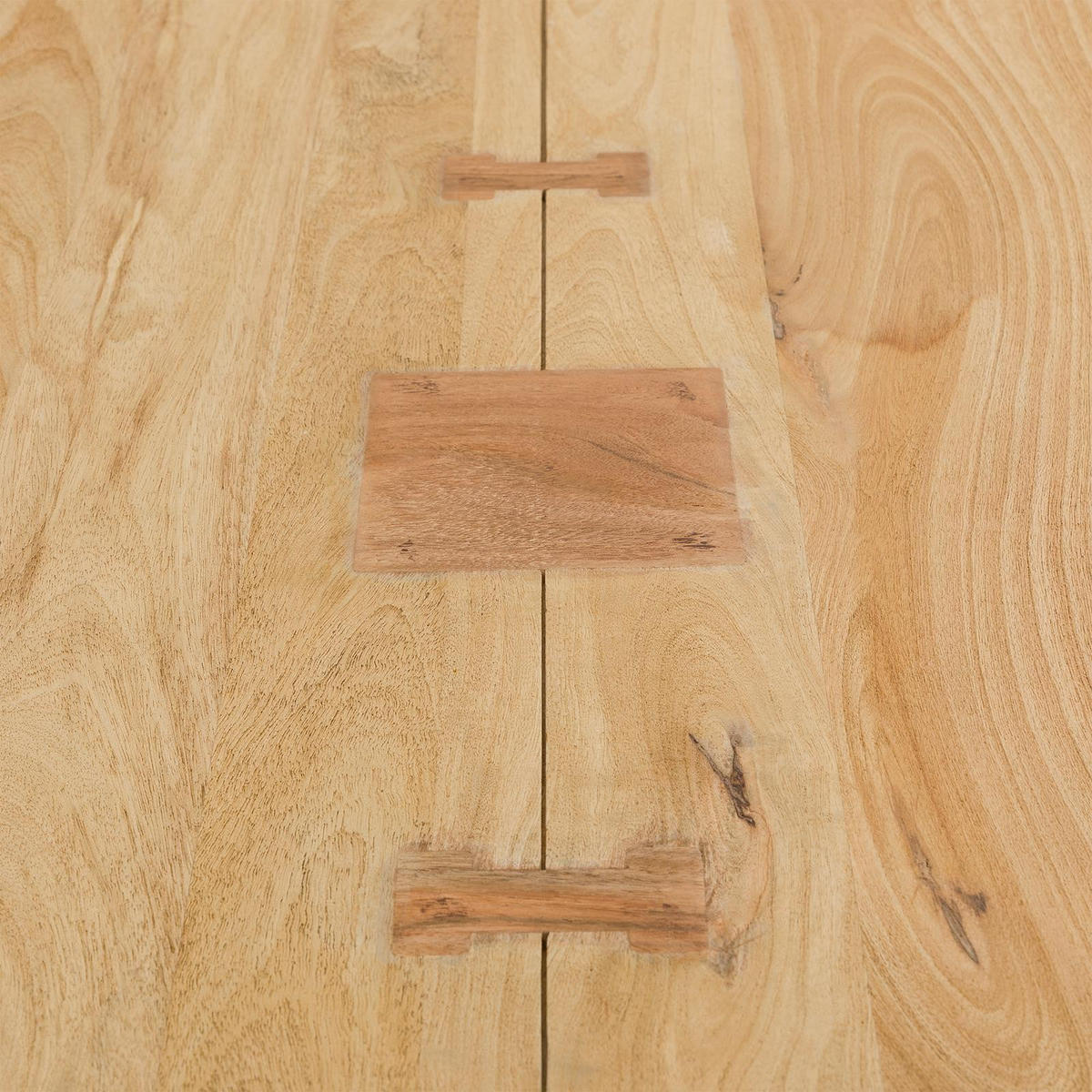 ESSTISCH MAHO natur - Naturfarben, Holz (100/200/76cm) - IDIMEX