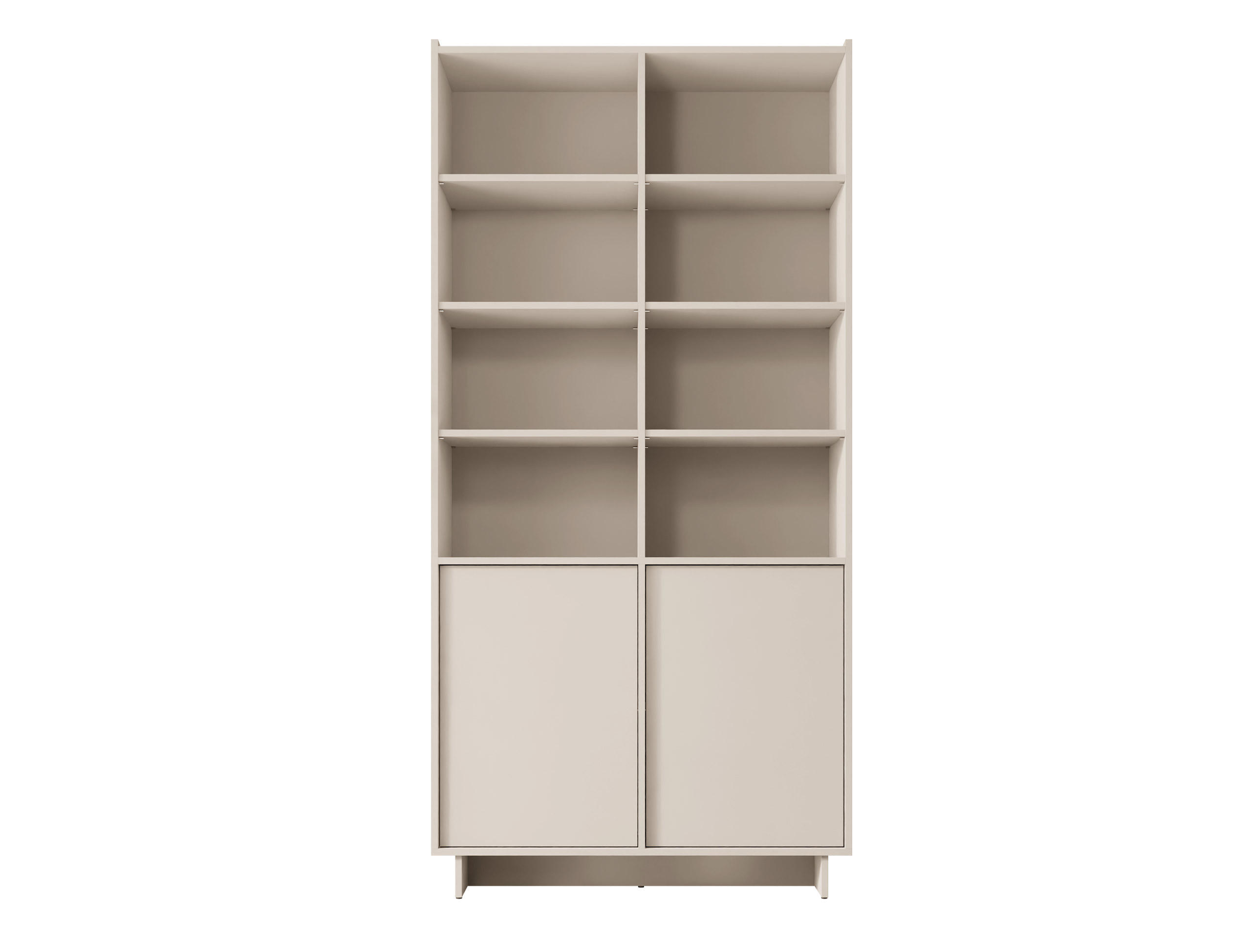 STANDREGAL Yasumi R98 - Kaschmir/Schwarz, Holzwerkstoff/Kunststoff (98/201/39cm) - MIRJAN24