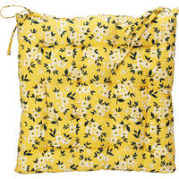STUHLKISSEN 40/40 cm - Gelb, Naturmaterialien (40/40cm)