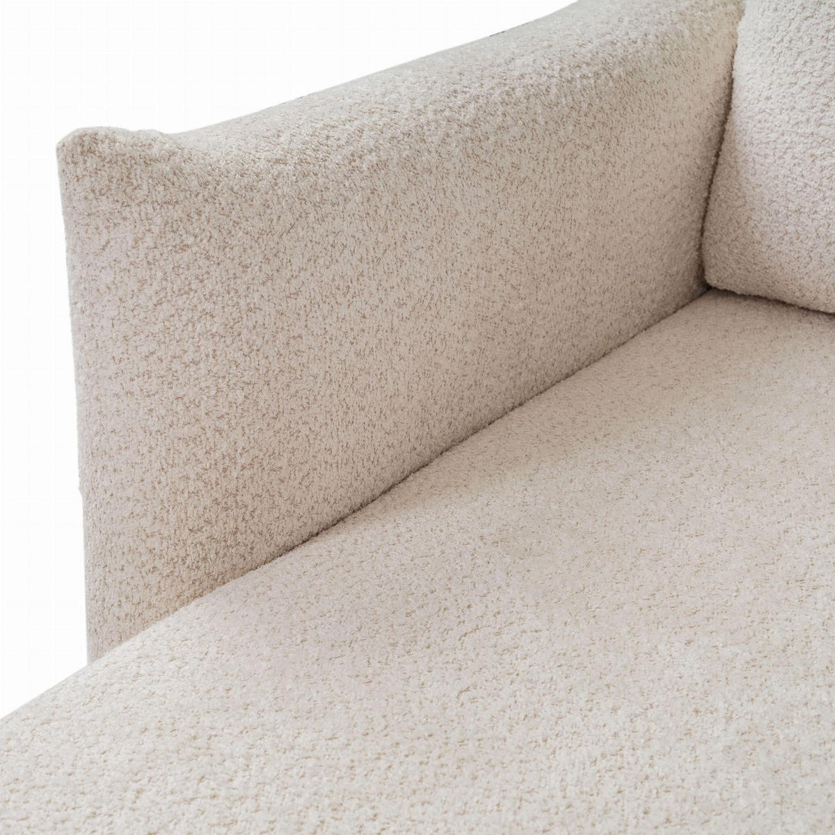 ECKSOFA Adel 257 × 171 cm - Eichefarben, Textil (257/171cm) - Design Möbel