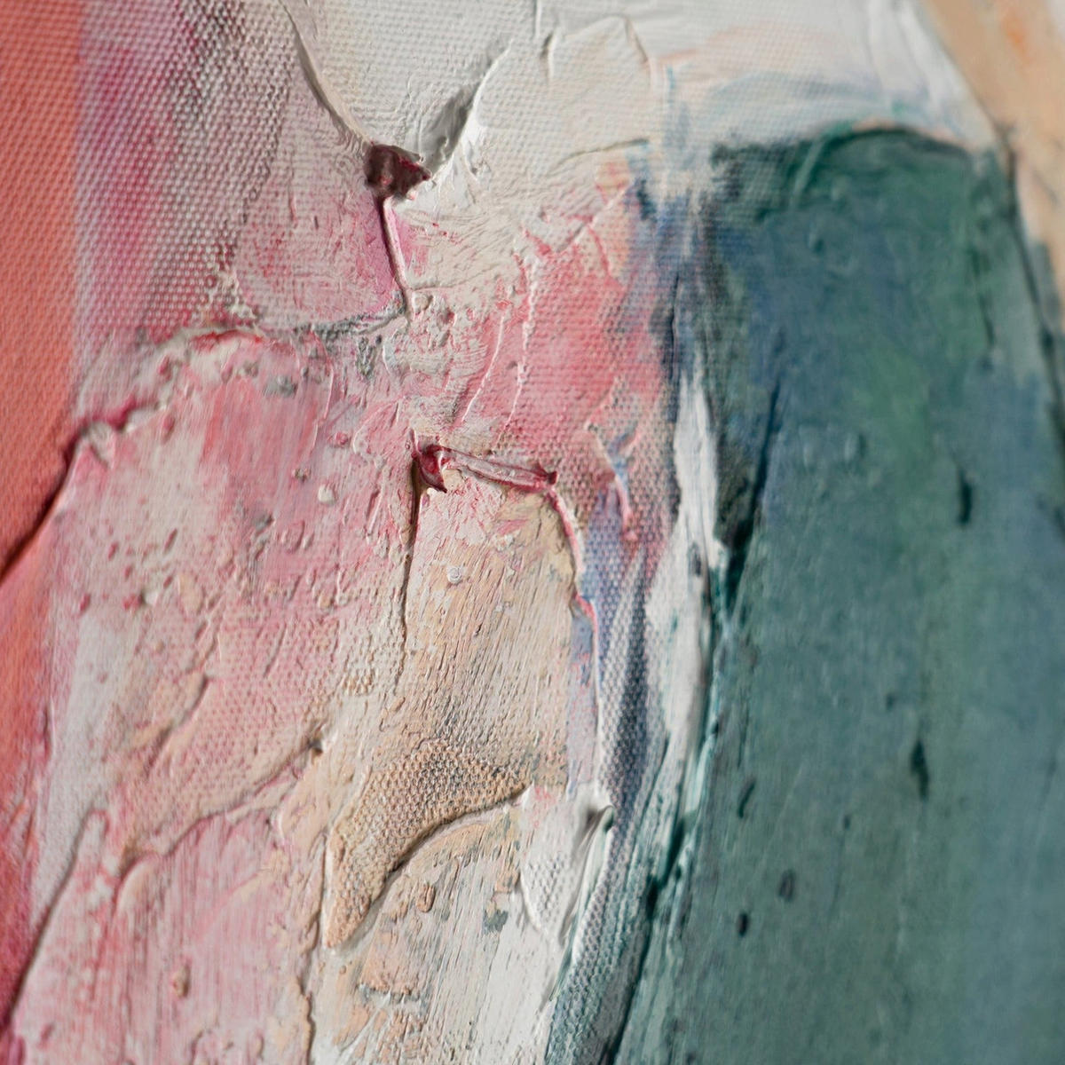 GEMÄLDE Schaffung Schattenfugenrahmen Beige 140x100 cm - Beige, Holz (140/100cm) - YS-art gallery