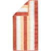 HANDTÜCHER NOBLESSE STRIPE 1087 BRICK - 33 - Orange, Textil (50/100cm) - Cawoe