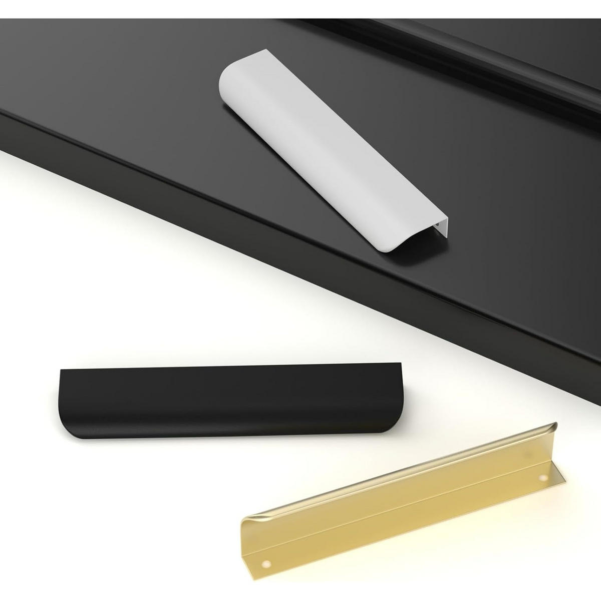 MÖBELGRIFF Gold 15er-Set 128 mm - Goldfarben, Metall (1.8/0.32/15cm)