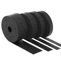 TERRASSENPADS Rolle 20 m x 80 mm x 3 mm - Schwarz, Kunststoff (8/0.3/2000cm) - BAUHELD