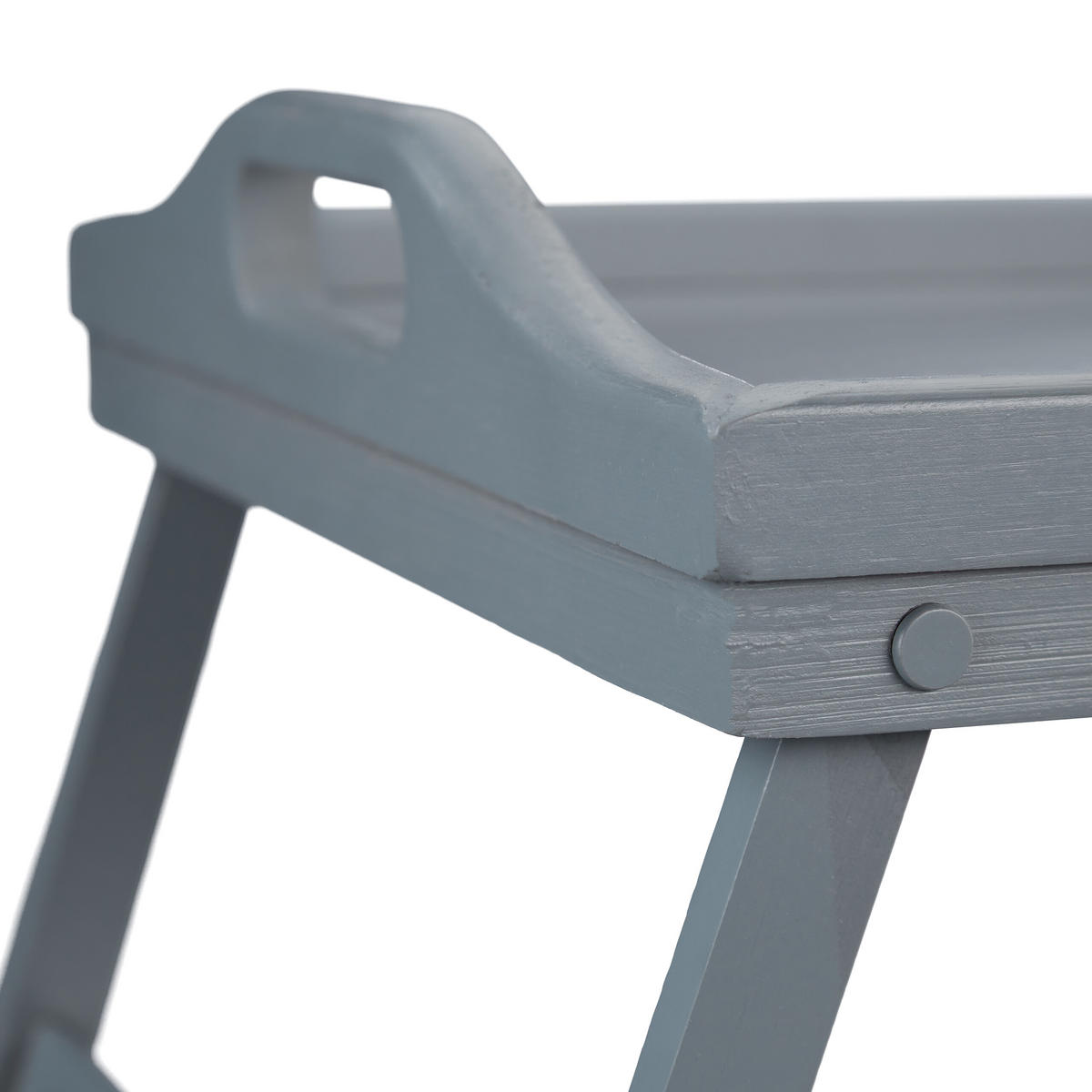 2XPLADENJ za zajtrk - siva, leseni material/les - Relaxdays