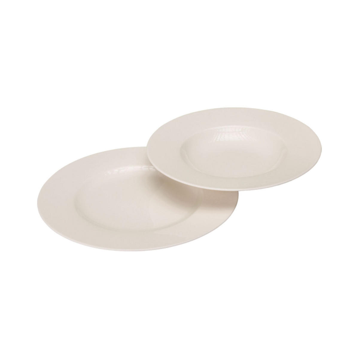 TAFELSERVICE Basic White weiß 12er Set - Weiß, Keramik (1/1/1cm) - vivo | Villeroy & Boch Group