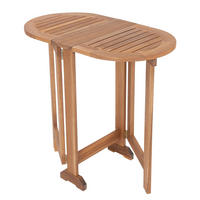 GARTENTISCH Lodge - Braun, Holz (80/45/75cm) - Butlers