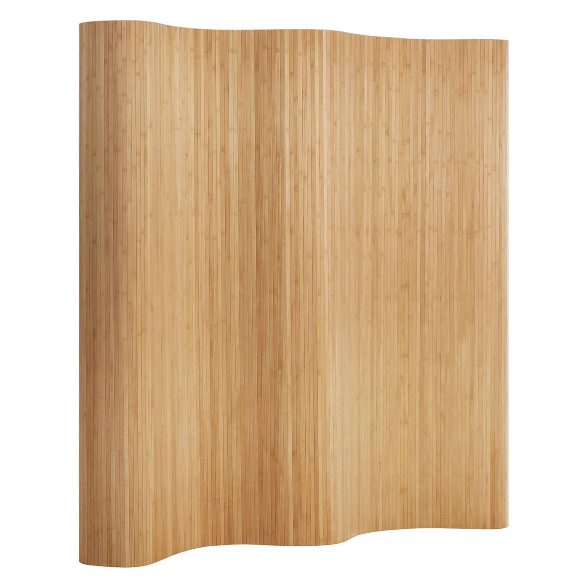 PARAVENT 250/200 cm Hellbraun Raumteiler Bambus - Hellbraun, Naturmaterialien (250/200/1cm) - Homestyle4u