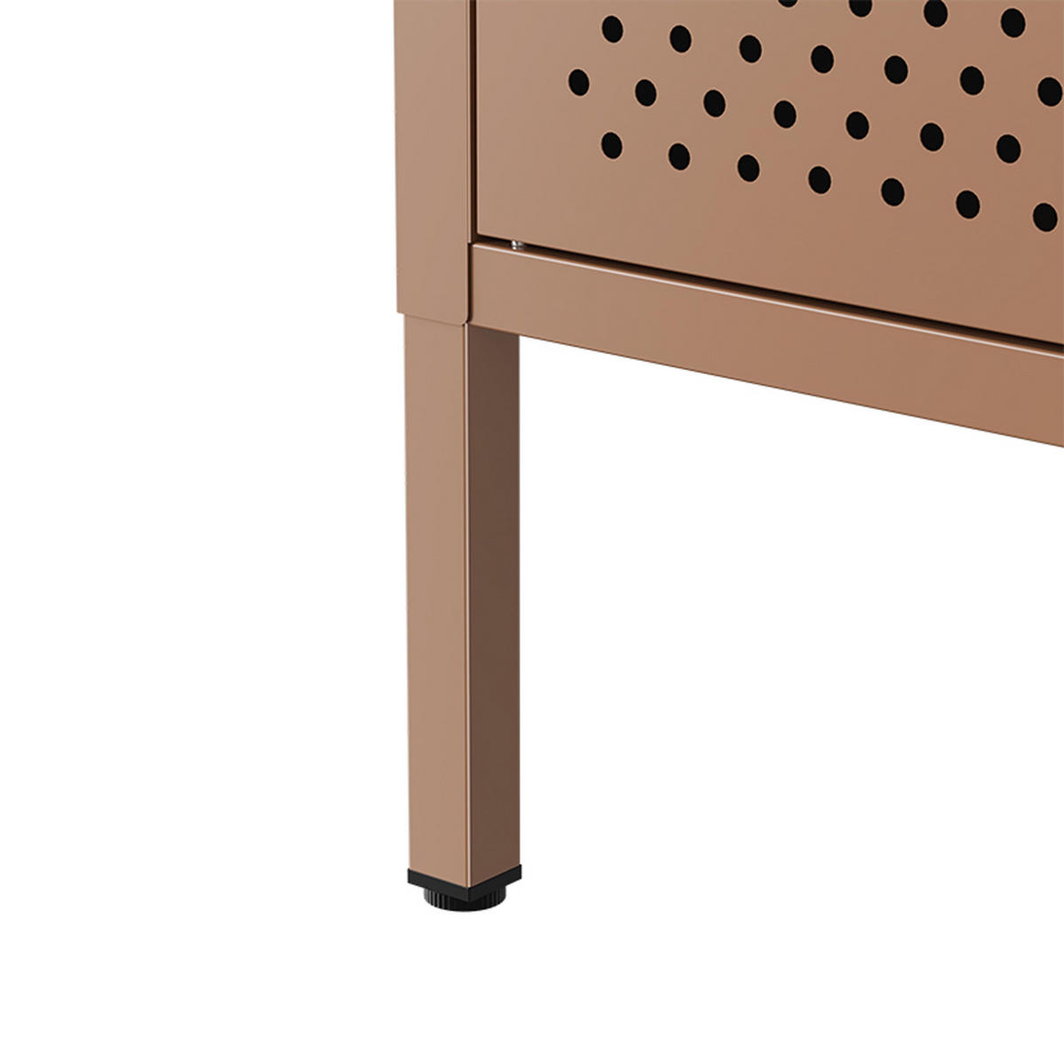 SIDEBOARD 100 cm, Braun - Braun, Metall (40/60/100cm) - Oviala