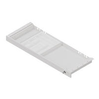 SCHUBLADE DeskDrawerPro 30,5/82,4/5,5 cm in Weiß - Weiß, Metall (30.5/82.4/5.5cm) - bümö