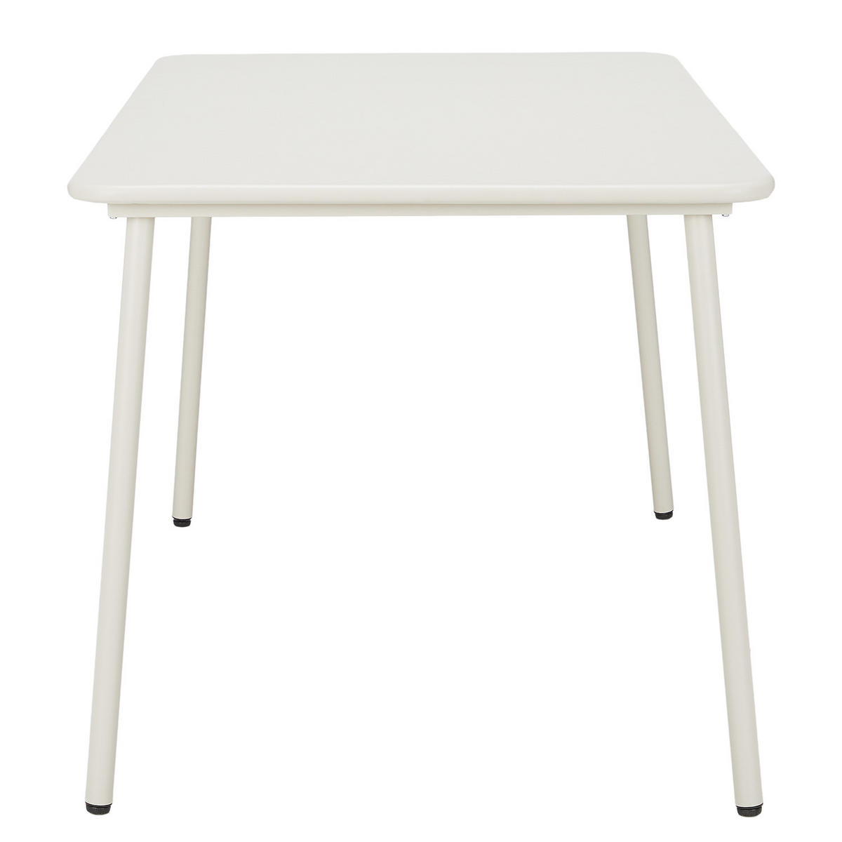 TISCH Junto 130x80 cm - Beige, Metall (58/130/74cm) - Butlers