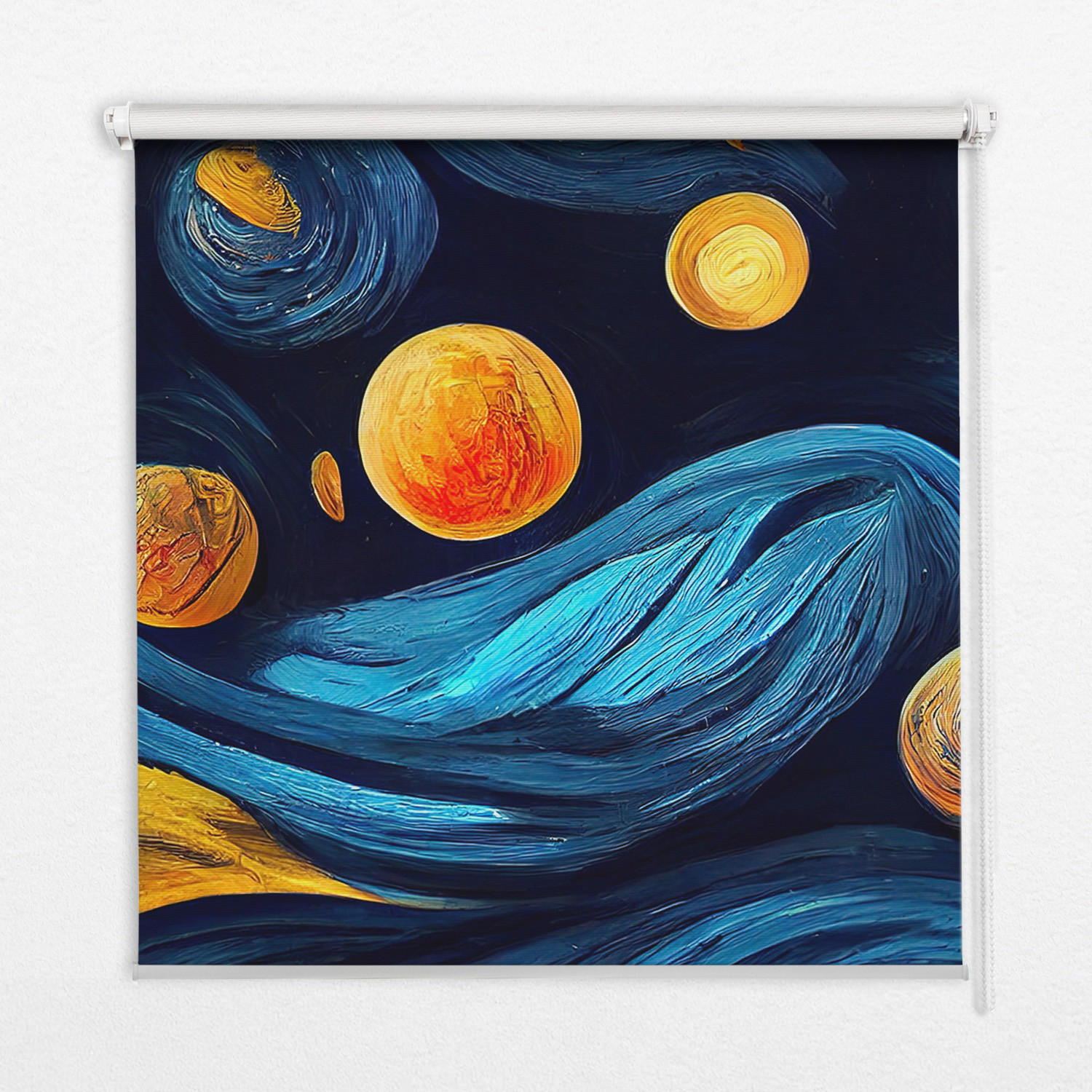 TULUP VNITŘNÍ roleta - okenní roleta - roleta - 100x180 cm - Planety